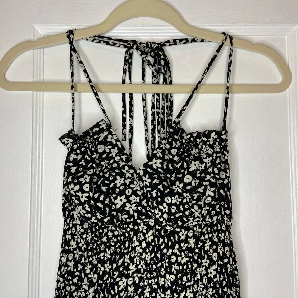 O.Vianca Ditsy Floral Strappy Mini Dress Size Medium NEW - Picture 5 of 16
